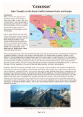 Caucasus First Page